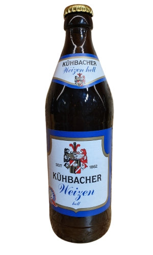 Kühbacher Weizen Hell, 0,5 Liter